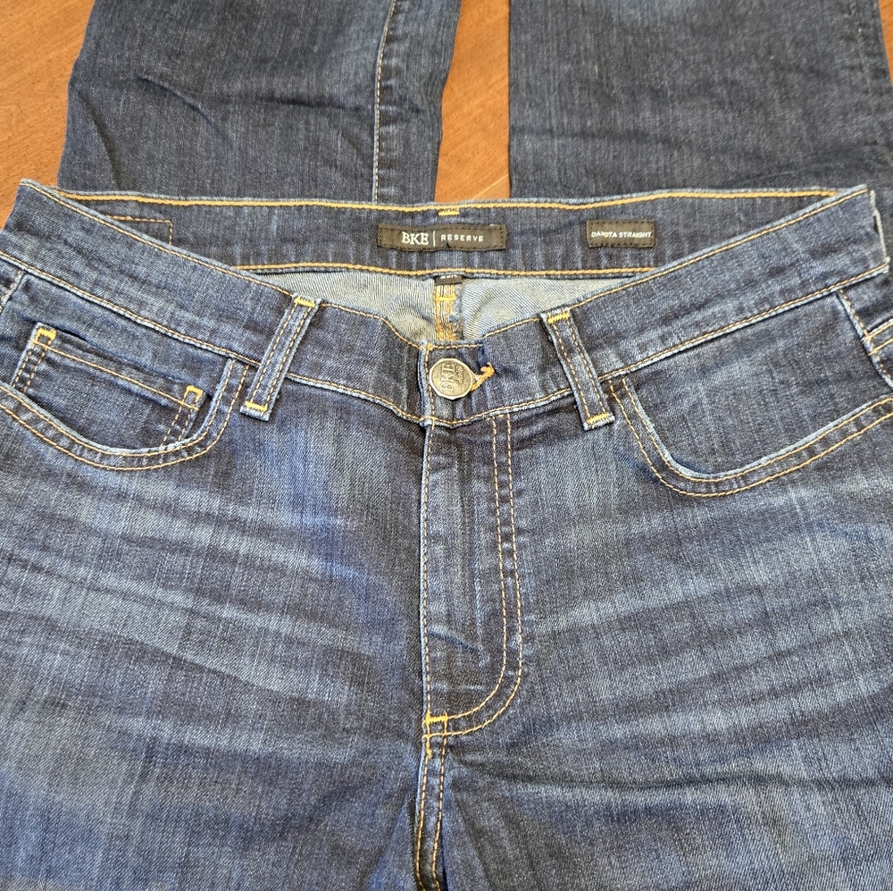 BKE Reserve 29R Dakota Straight Jeans - Picture 5 of 10